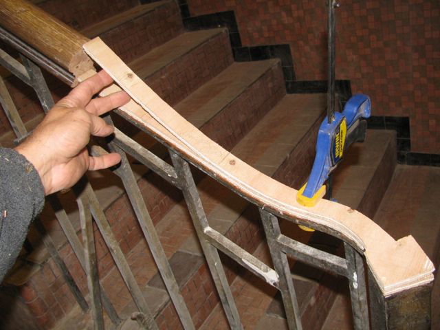 handrail temp start