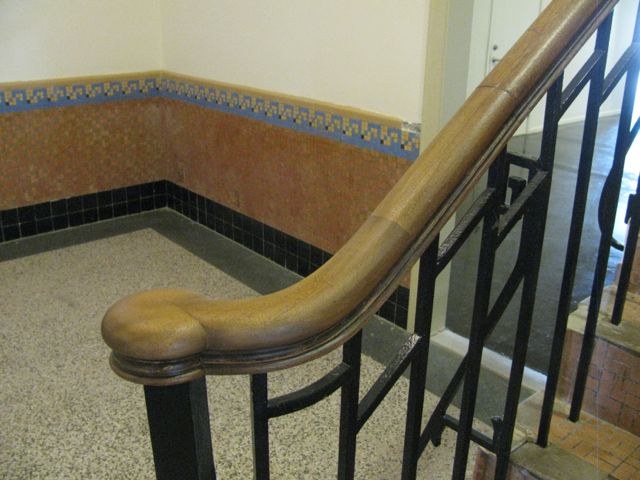 handrail finished