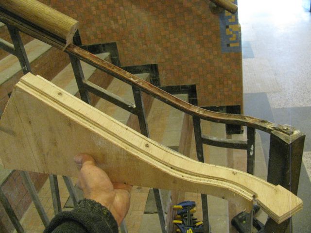 handrail temp and balustrade